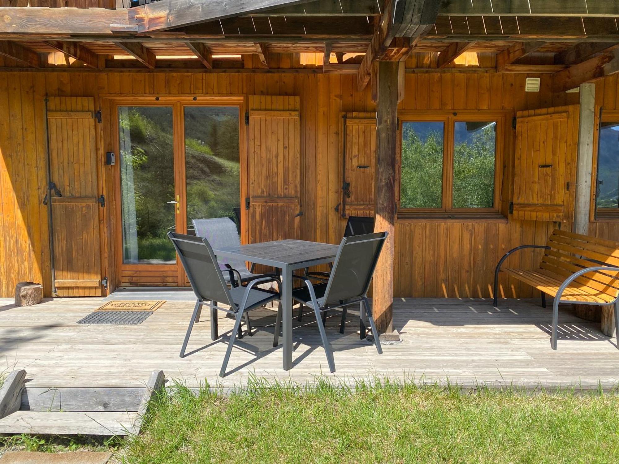 Chalet A Un Endroit Exceptionnel, Alpes, Parc National Des Ecrins Les Vigneaux 외부 사진